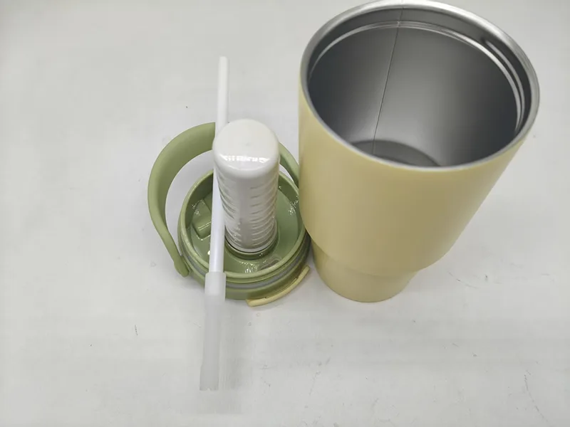 Travel Mug with Straw