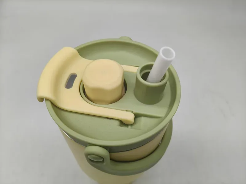 Travel Mug with Straw