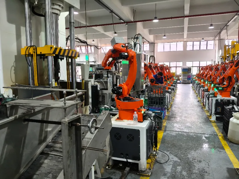 Jianyang stainless steel bottle manufacturing workshop